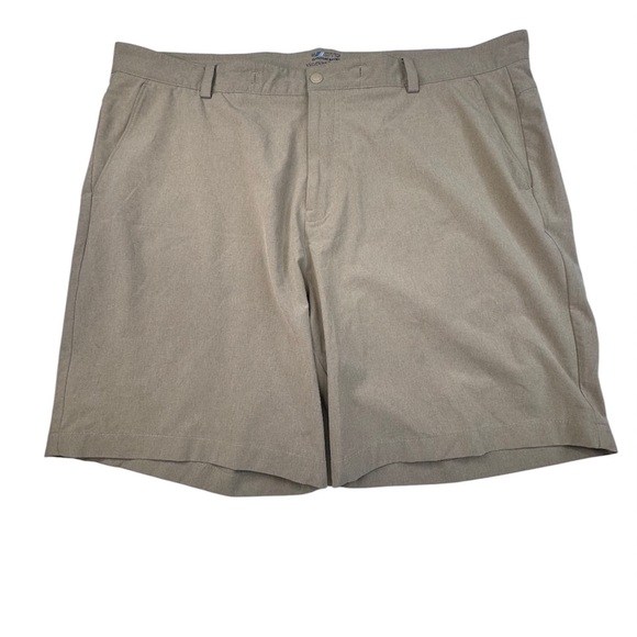 Vineyard Vines Short Men’s 38 Beige Performance OTG Golf Stretch Athletic Preppy - Picture 1 of 14